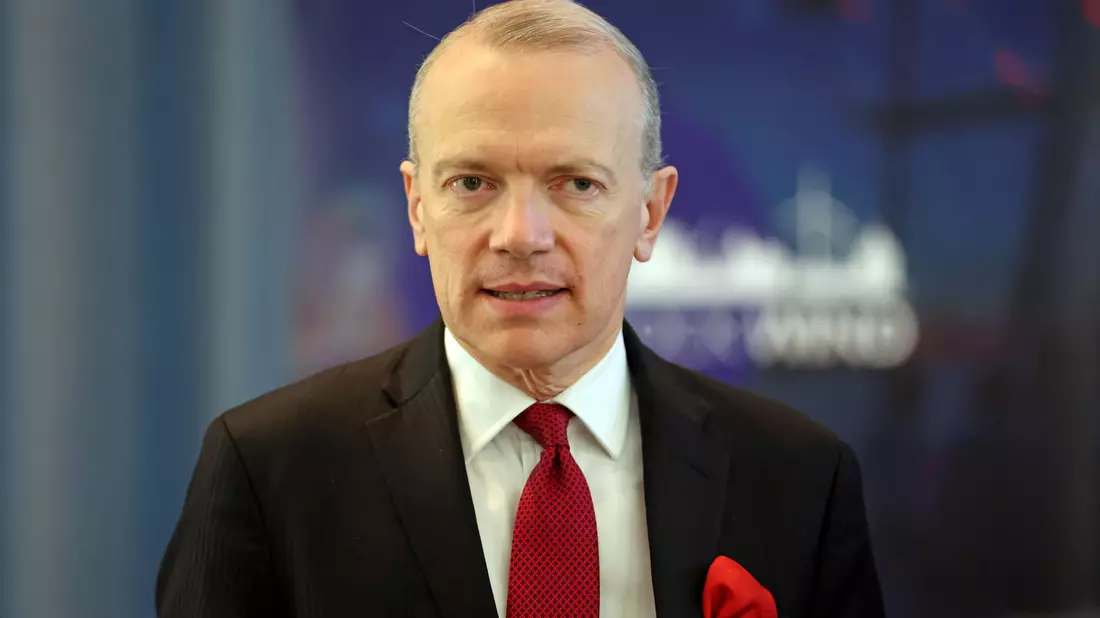 Auch für chinesische Windanlagenhersteller ist der europäischen Markt interessant. Giles Dickson, Geschäftsführer WindEurope, maht aber faire Wettbewerbsbedingungen an. - Bild: Bernd Wüstneck/dpa