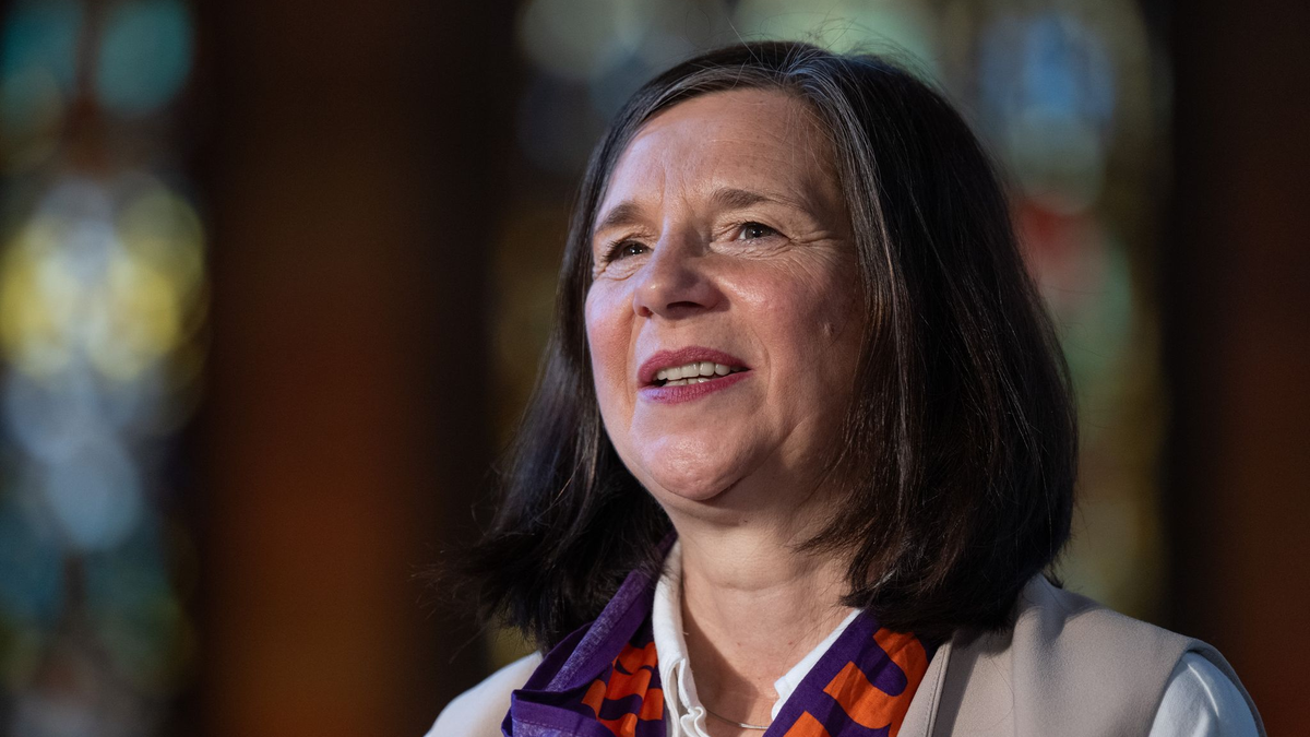 Bundestagsvize Katrin Göring-Eckardt hat für einen Tweet während der Fußball-EM viel Kritik eingesteckt. (Archivbild) - Foto: Hendrik Schmidt/dpa