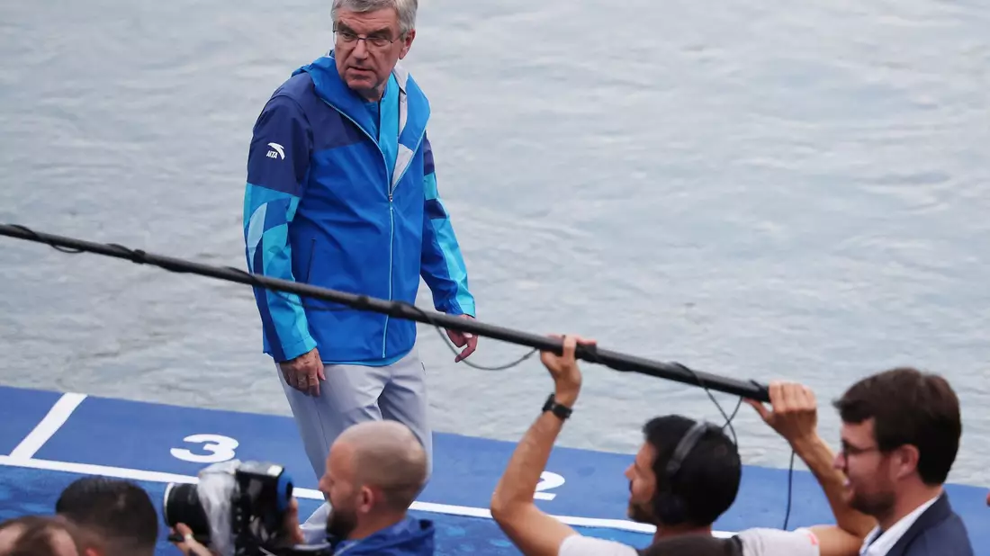 Er sei in seinem Alter nicht mehr der beste Kapitän für das IOC, sagt Thomas Bach. - Bild: Jan Woitas/dpa