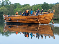 Nach Testfahrten nach Römerschiff wissen Forscher mehr - Foto: Harald Tittel/dpa