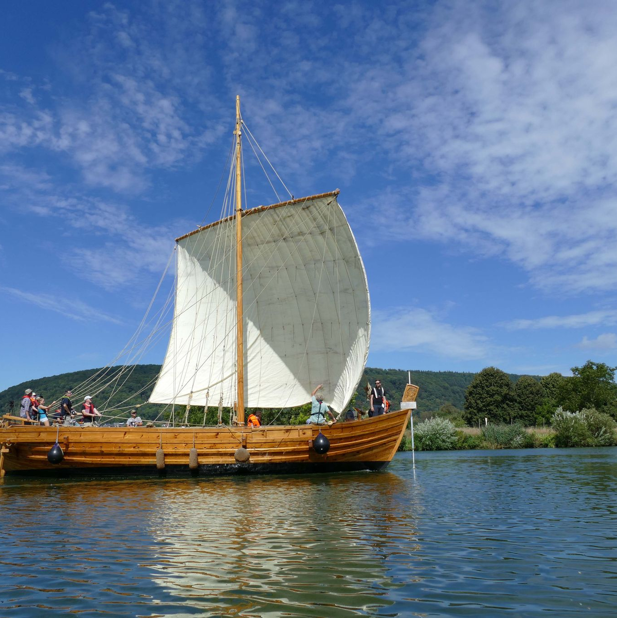 Die Trierer Forscher kommen den Seerouten antiker Kapitäne näher. - Foto: -/Universität Trier/dpa
