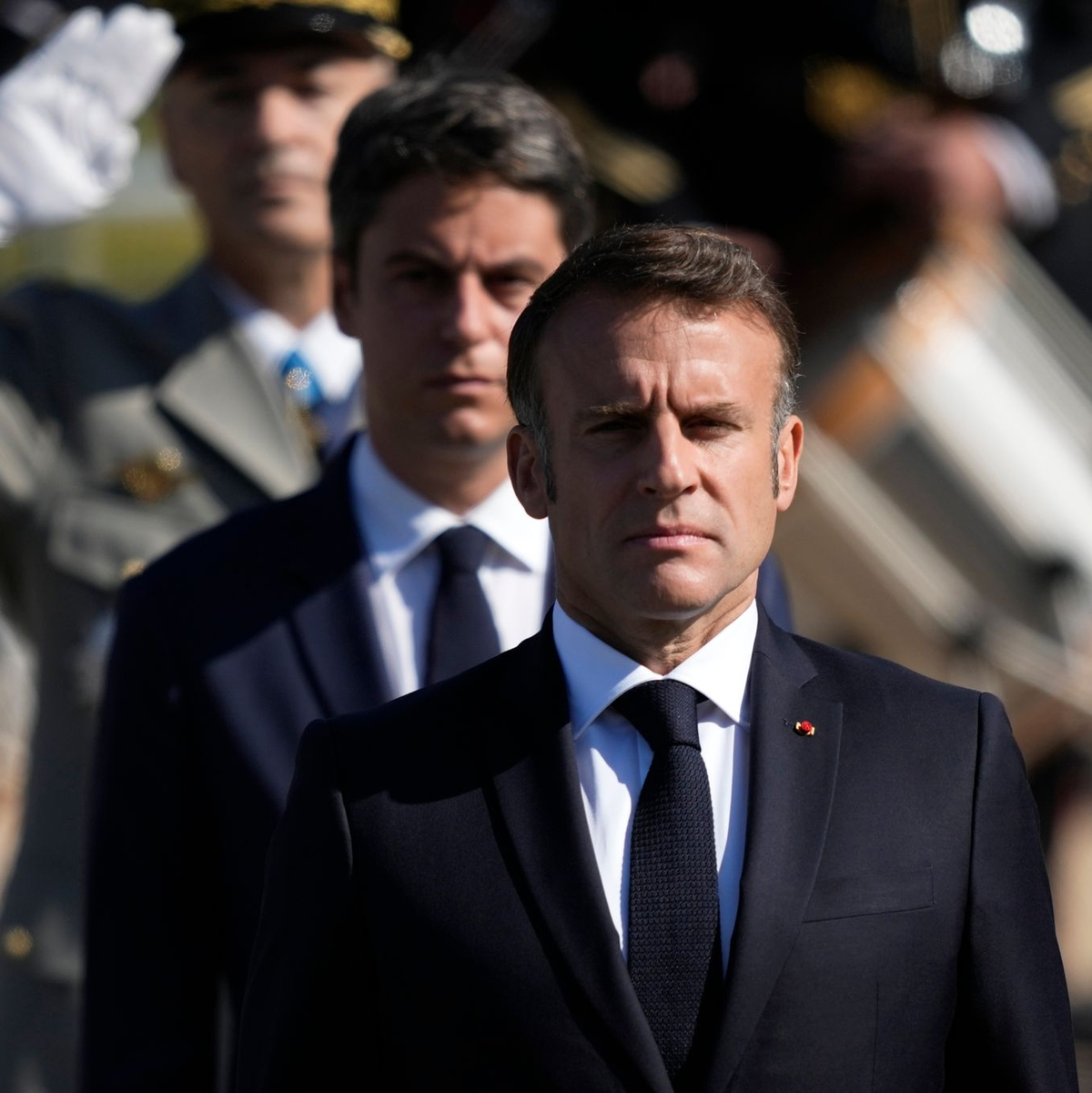 Noch ist Gabriel Attal in Frankreich die Nummer Zwei nach Macron. (Archivbild) - Foto: Louise Delmotte/AP/dpa