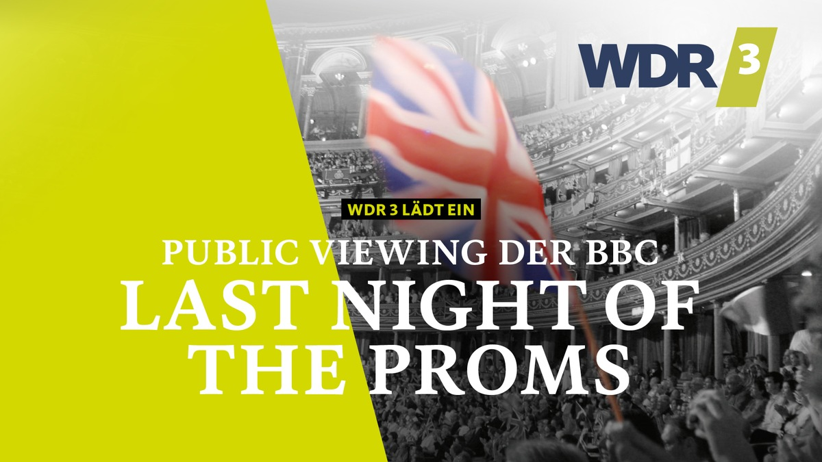 WDR EVENT: BBC Last Night of the Proms 2024 live in TV, Radio, Online – und in Bielefeld! - Foto: presseportal.de