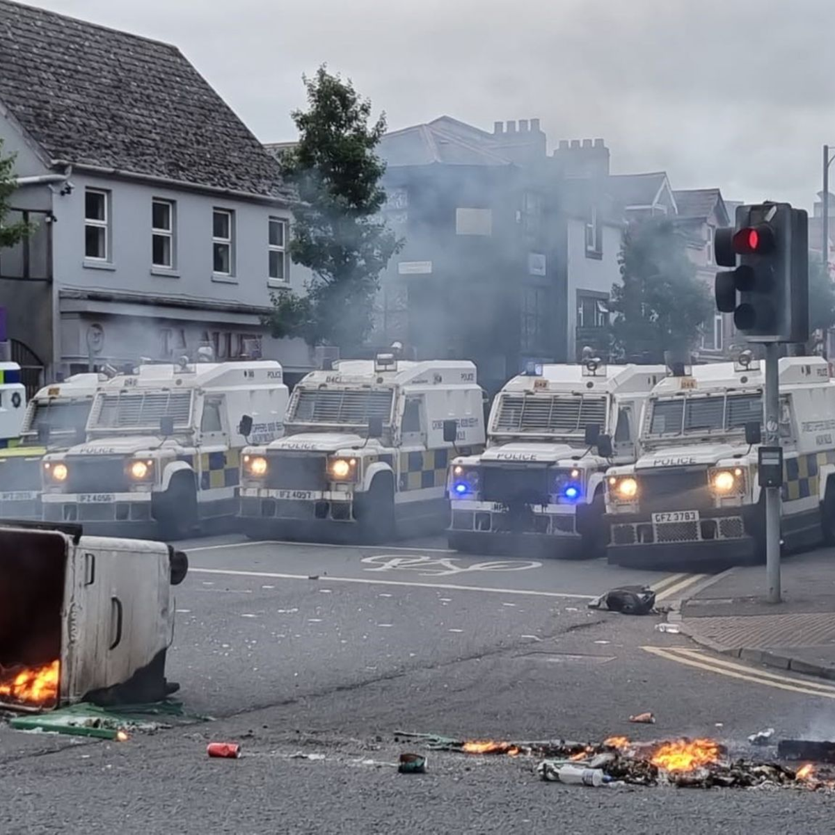 In der früheren Bürgerkriegsregion kommt es weiterhin zu Ausschreitungen. (Archivbild) - Foto: David Young/PA Wire/dpa