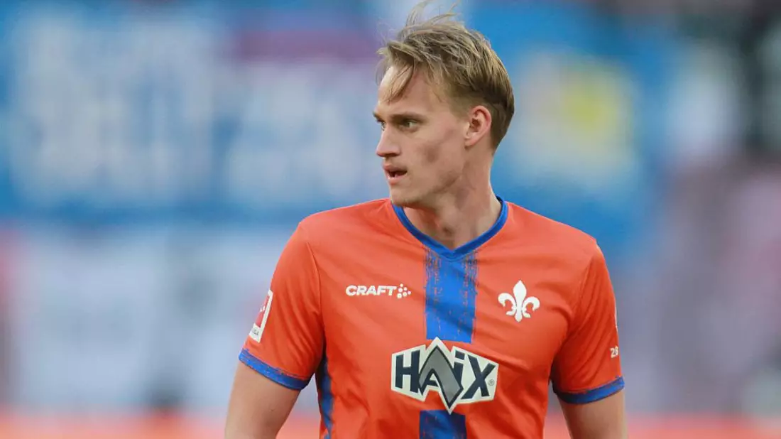 Oscar Vilhelmsson (SV Darmstadt 98) (Archiv) - Bild: über dts Nachrichtenagentur
