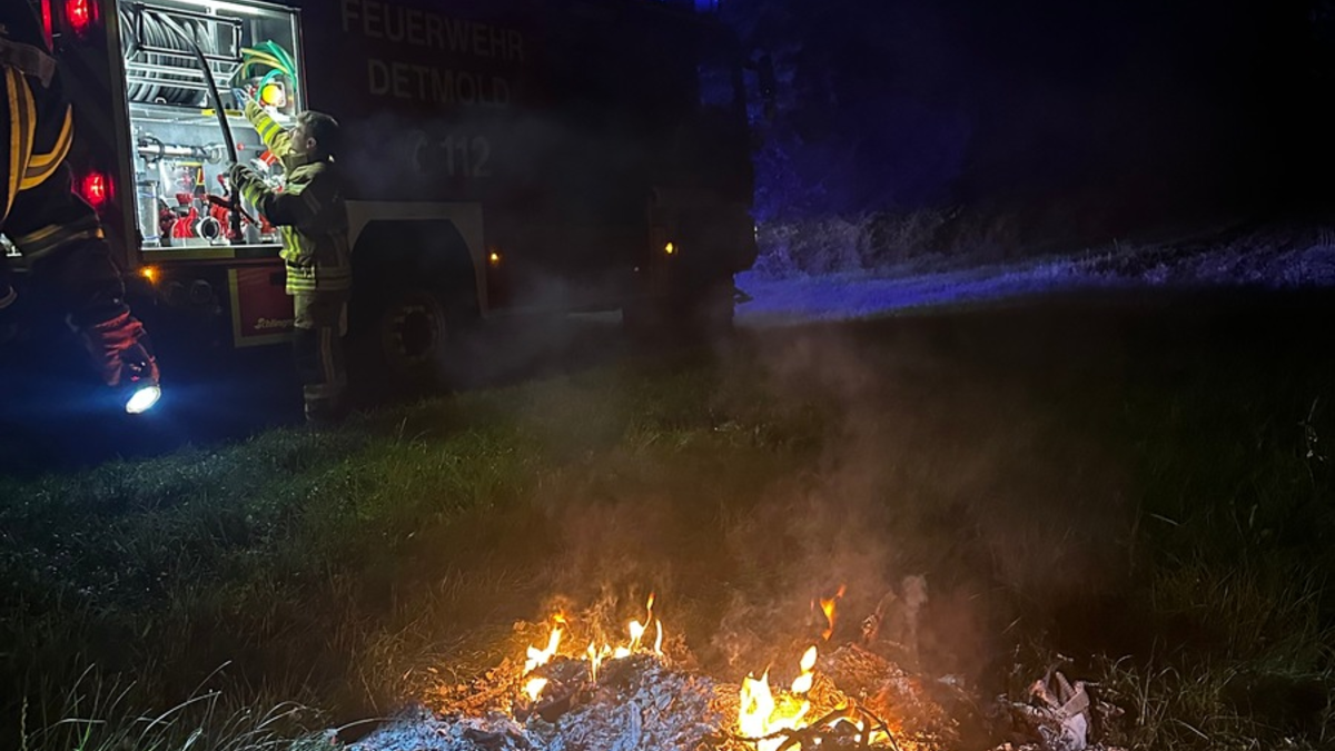 FW-DT: Unklarer Feuerschein in Nienhagen - Foto: presseportal.de