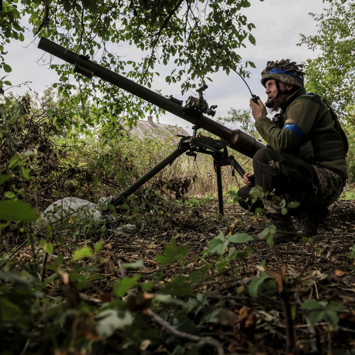 Russland setzt Angriffe in der Ostukraine fort. (Archivbild) - Foto: Oleg Petrasiuk/Press service of 24 Mechanised brigade/AP/dpa