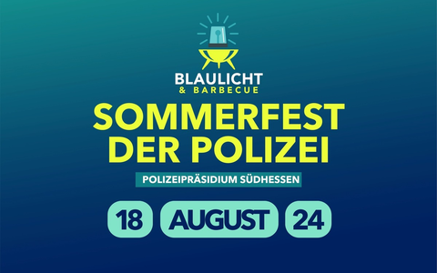 POL-DA: Darmstadt / Südhessen: Sommerfest der Polizei unter dem Motto Blaulicht und Barbecue - Foto: presseportal.de