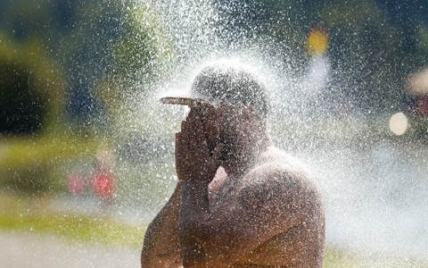 Temperaturen bis zu 37 Grad erwartet der Deutsche Wetterdienst in der neuen Woche. (Archivbild) - Foto: Thomas Warnack/dpa