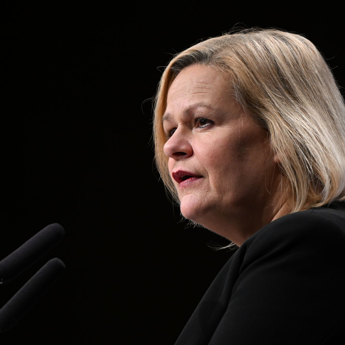 Bundesinnenministerin Nancy Faeser (SPD) musste eine Niederlage einstecken. (Archivbild) - Foto: Arne Dedert/dpa