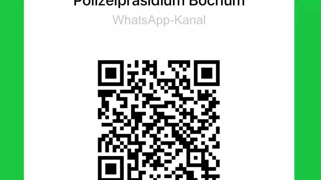 POL-BO: Jetzt abonnieren: Polizei Bochum startet WhatsApp-Kanal - Bild: presseportal.de