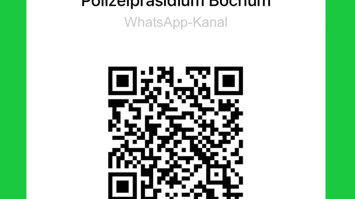 POL-BO: Jetzt abonnieren: Polizei Bochum startet WhatsApp-Kanal - Foto: presseportal.de