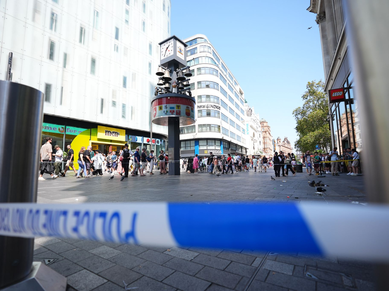 Der mutmaßliche Täter des Messerangriffs am Leicester Square wurde wegen versuchten Mordes angeklagt. (Archivbild) - Foto: James Manning/PA Wire/dpa