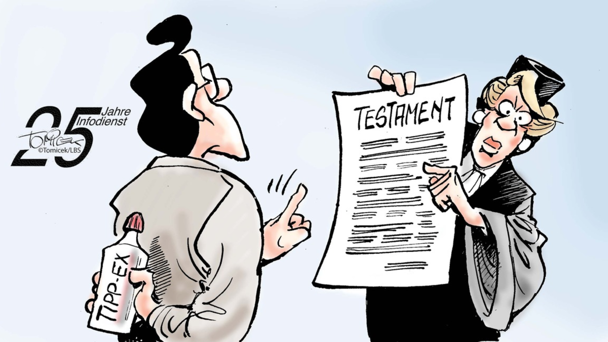 Die geerbte Immobilie / Gerichte müssen über unzählige Zweifelsfragen entscheiden - Foto: presseportal.de