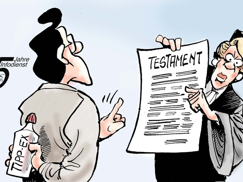 Die geerbte Immobilie / Gerichte müssen über unzählige Zweifelsfragen entscheiden - Foto: presseportal.de