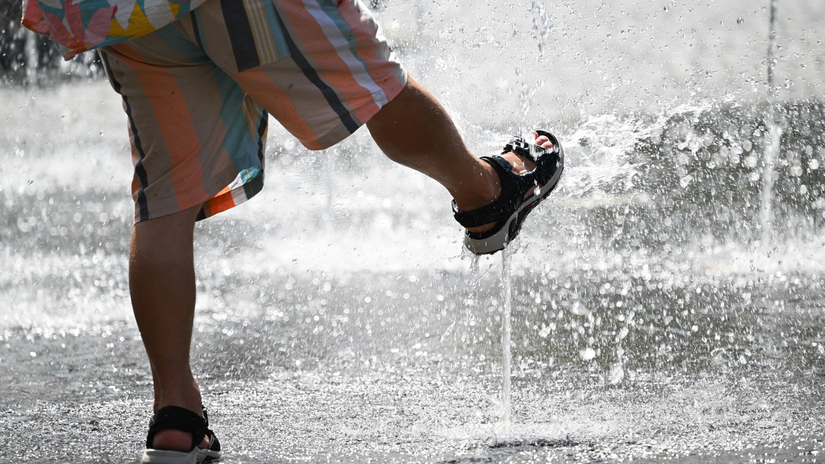 Mehr als 35 Grad registrierte der DWD in Bad Neuenahr-Ahrweiler in Rheinland-Pfalz - Foto: Arne Dedert/dpa