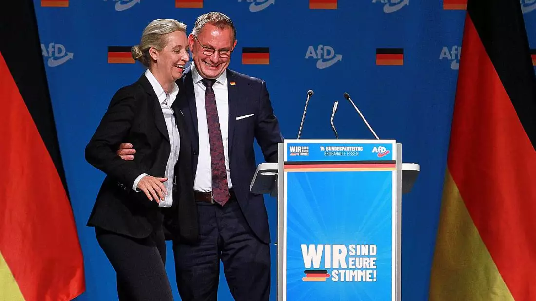 Alice Weidel und Tino Chrupalla (Archiv) - Bild: über dts Nachrichtenagentur