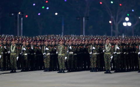 Das Militär in Myanmar verbreitet seit Jahren Angst und Schrecken. (Archivbild) - Foto: Uncredited/AP/dpa