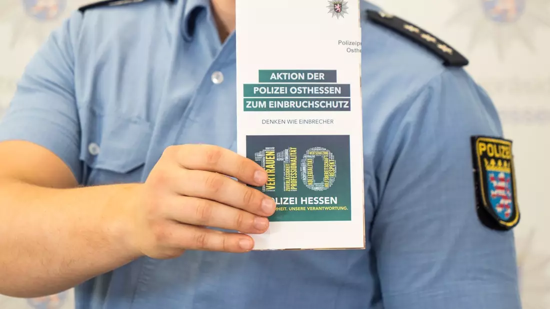 POL-OH: HINWEIS FÜR MEDIEN - Einbrüche verhindern: Einbruchsschutzaktion der Polizei Osthessen zur Ferienzeit in Fulda - Bild: presseportal.de