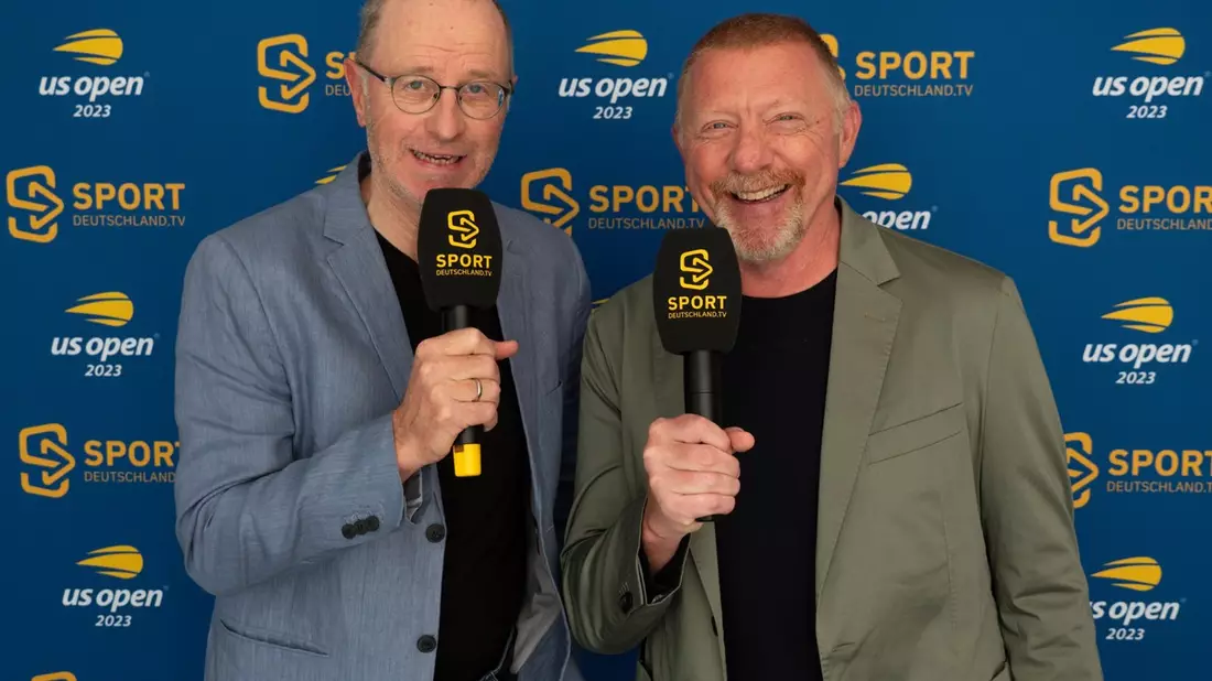 US Open 2024: Sportdeutschland.TV präsentiert Übertragungskonzept und ein hochkarätiges Kommentatoren-Team um Boris Becker, Mischa Zverev und Matthias Stach - Bild: presseportal.de