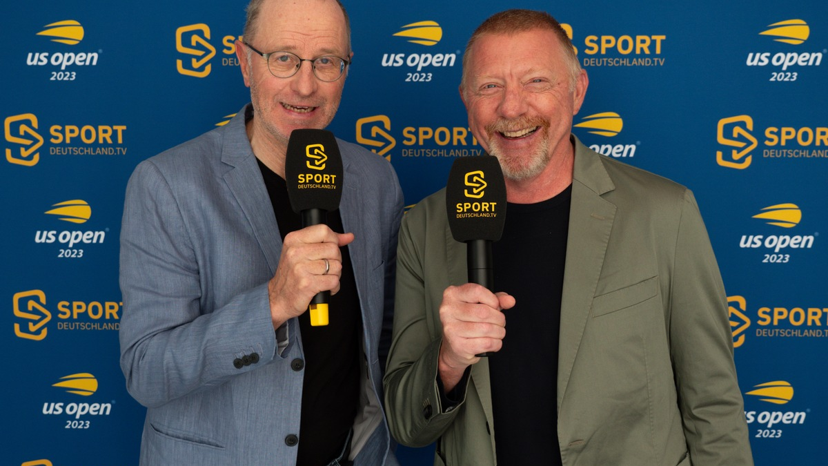 US Open 2024: Sportdeutschland.TV präsentiert Übertragungskonzept und ein hochkarätiges Kommentatoren-Team um Boris Becker, Mischa Zverev und Matthias Stach - Foto: presseportal.de
