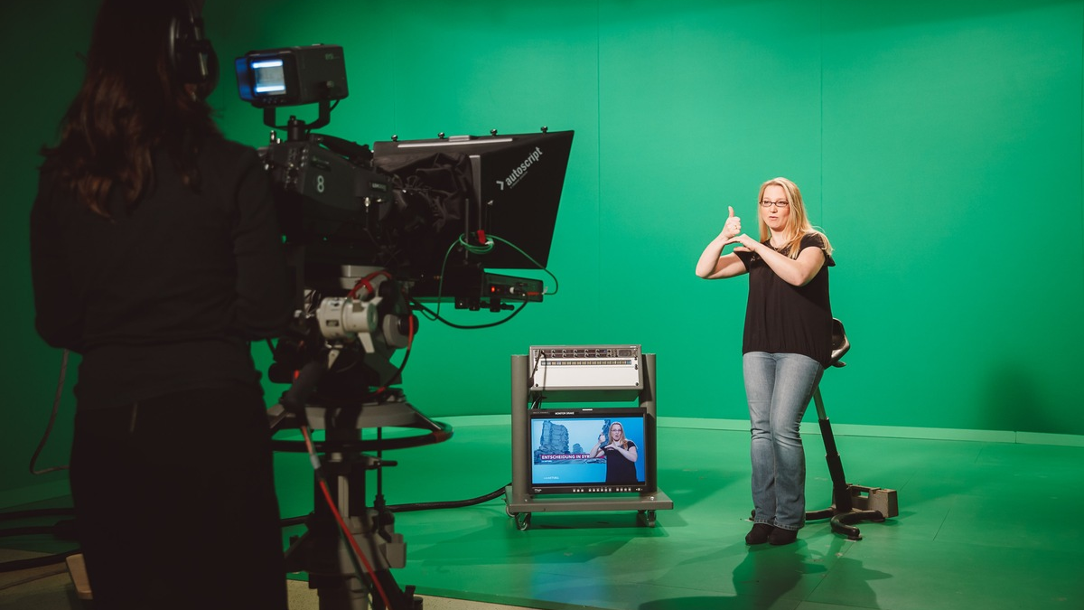 Aktuell und inklusiv: MDR macht alle Wahlsendungen für Menschen mit Sinnesbehinderung barrierefrei - Foto: presseportal.de