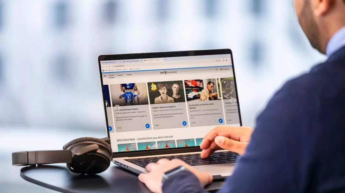 ARD Audiothek jetzt auch auf Android TV - Bild: presseportal.de