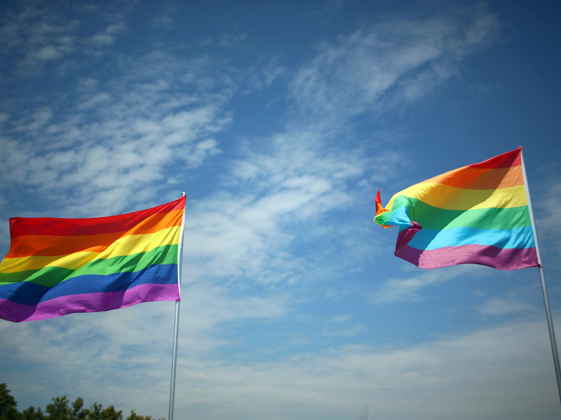 Die Regenbogenflagge gilt als Symbol für Vielfalt und Toleranz. In Neubrandenburg wurde erneut eine solche Fahne entwendet und gegen eine verbotene NS-Flagge ausgetauscht. (Archivbild) - Foto: picture alliance / dpa