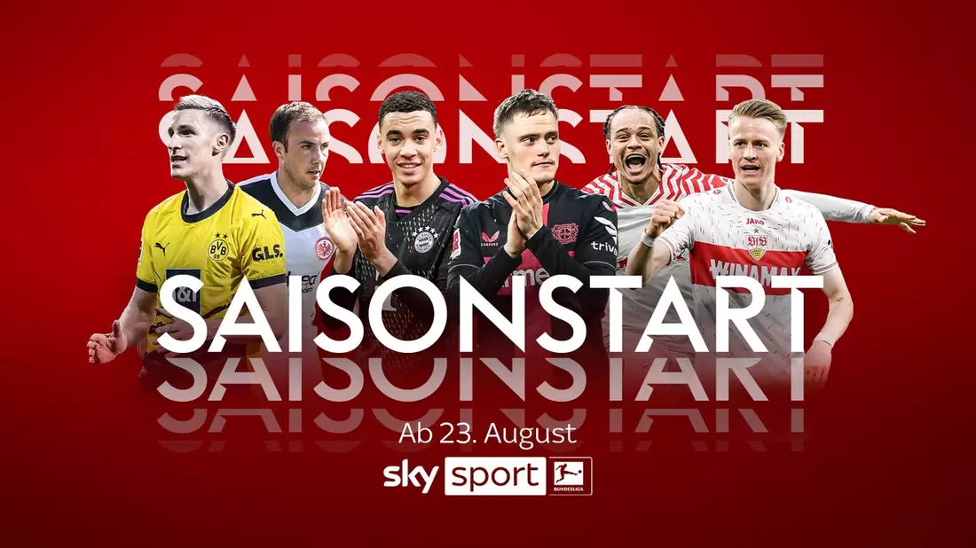 Rund 1.000 Spiele und über 3.500 Stunden Live-Berichterstattung: die Fußball-Saison 2024/25 bei Sky Sport - Bild: presseportal.de