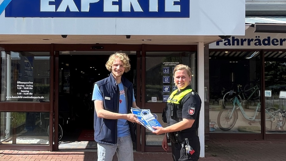 POL-WL: Zahl der Fahrraddiebstähle steigt - Polizei informiert mit landesweiter Kampagne und persönlich beim Oldtimertreffen in Winsen - Foto: presseportal.de
