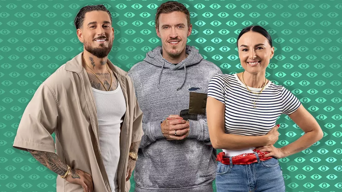 Mike Heiter Max Kruse Mimi Fiedler Promi Big Brother - Bild: Joyn/Bene Müller/Pascal Bünning, presseportal.de