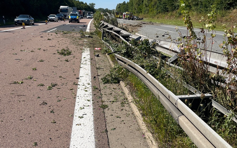 POL-GÜ: Verkehrsbehinderungen aufgrund eines Verkehrsunfalls auf der BAB20 Fahrtrichtung Lübeck - Hinweis auf Geschwindigkeitsreduzierung - Foto: presseportal.de