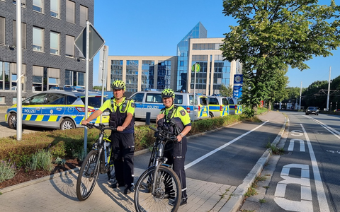 POL-BO: Sei kein Geister-Radler! - Gemeinsamer Aktionstag der Stadt Bochum und Polizei Bochum - Foto: presseportal.de