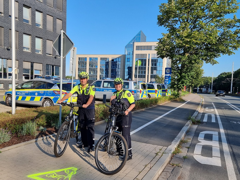 POL-BO: Sei kein Geister-Radler! - Gemeinsamer Aktionstag der Stadt Bochum und Polizei Bochum - Foto: presseportal.de