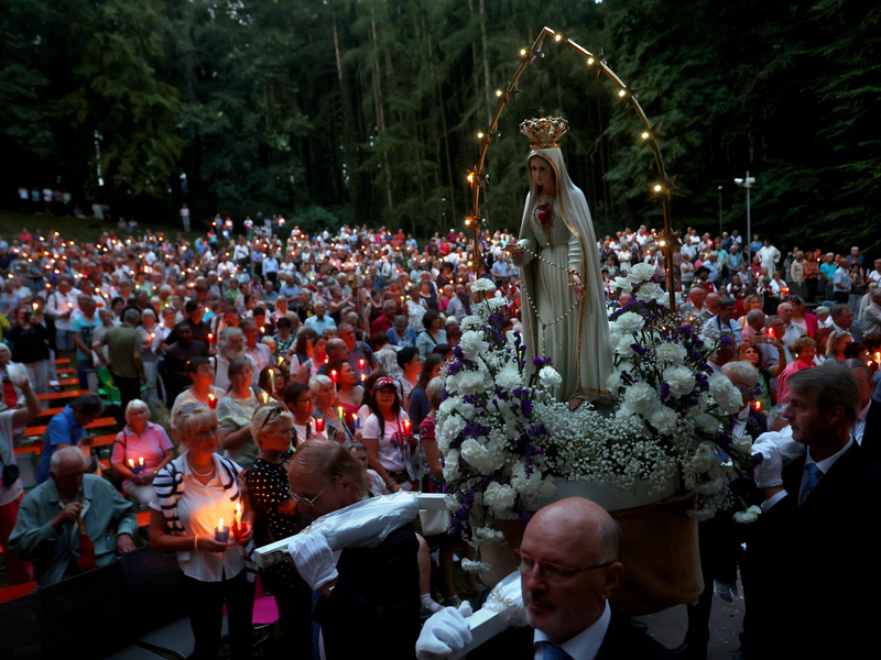 Am Donnerstag feiern Katholiken Mariä Himmelfahrt. (Archivbild) - Foto: Karl-Josef Hildenbrand/dpa