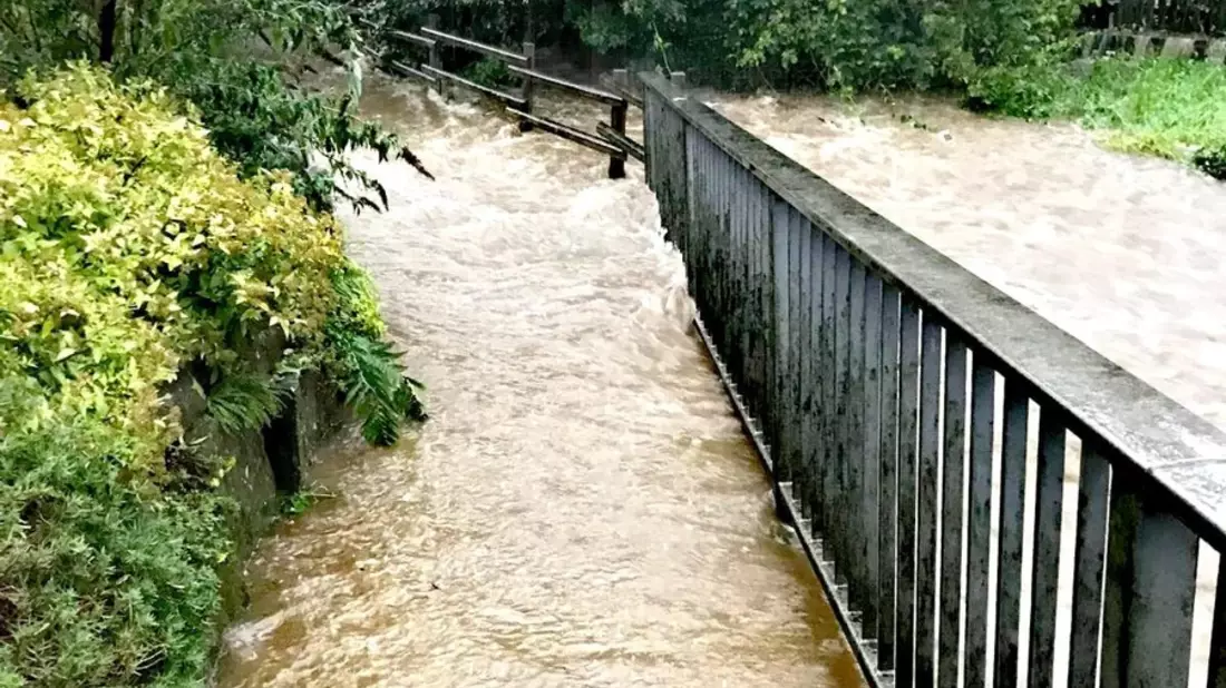 FW Drolshagen: Gewitter mit Starkregen führt zu vielen Einsätzen - Bild: presseportal.de