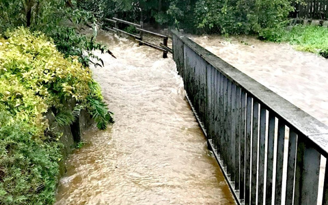 FW Drolshagen: Gewitter mit Starkregen führt zu vielen Einsätzen - Foto: presseportal.de