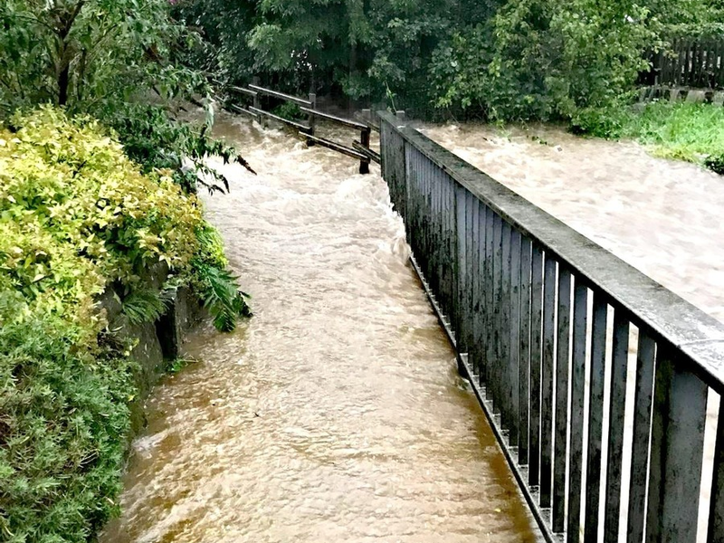 FW Drolshagen: Gewitter mit Starkregen führt zu vielen Einsätzen - Foto: presseportal.de