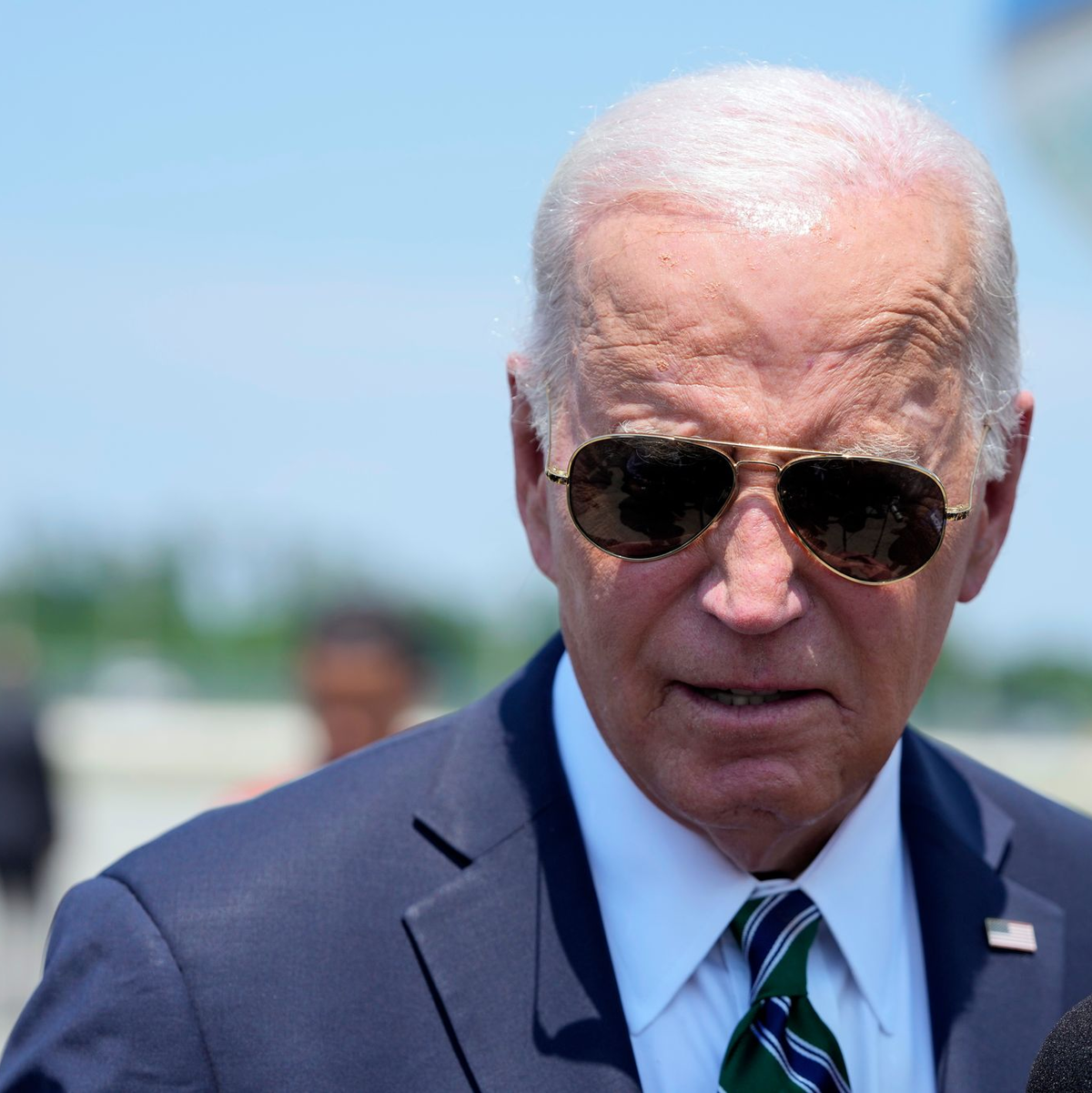 US-Präsident hofft auf einen Durchbruch bei den Verhandlungen über eine Waffenruhe in Gaza.  - Foto: Mark Schiefelbein/AP