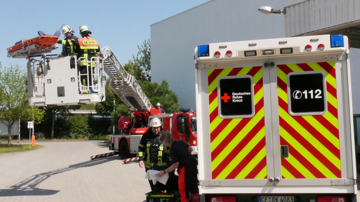 FW Celle: Celler Feuerwehr mehrfach gefordert - bereits drei Einsätze am Mittwoch - Foto: presseportal.de