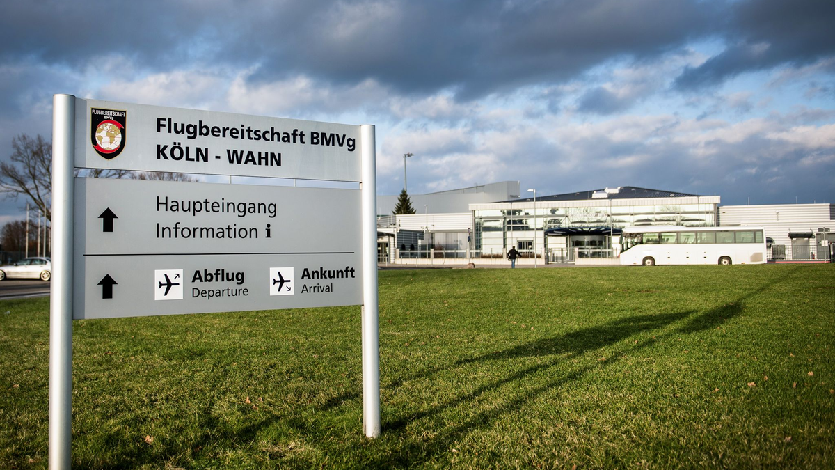 Die Flugbereitschaft auf dem Militärflughafen Köln-Wahn ist für die Reisen der Bundesregierung zuständig. (Archivbild) - Foto: picture alliance / dpa
