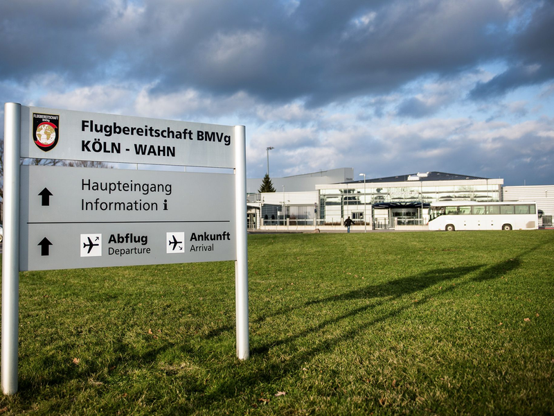 Die Flugbereitschaft auf dem Militärflughafen Köln-Wahn ist für die Reisen der Bundesregierung zuständig. (Archivbild) - Foto: picture alliance / dpa
