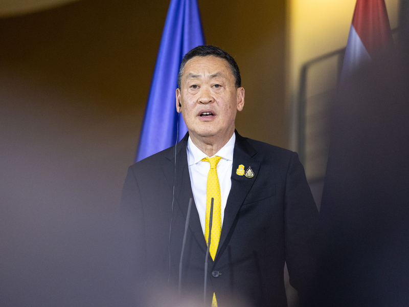 Srettha war erst seit September im Amt. (Archivbild) - Foto: Hannes P. Albert/dpa