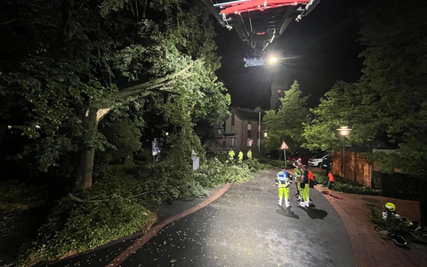 FW Gronau: Unwetter fordert die Feuerwehr Gronau - Foto: presseportal.de