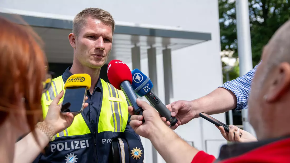 Der Verdächtige und die vermisste 33-Jährige sollen sich nach Angaben der Polizei bereits seit meheren Wochen gekannt haben. (Archivbild) - Bild: Pia Bayer/dpa