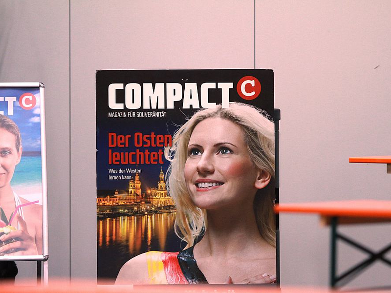 Compact-Stand auf AfD-Parteitag (Archiv) - Foto: über dts Nachrichtenagentur