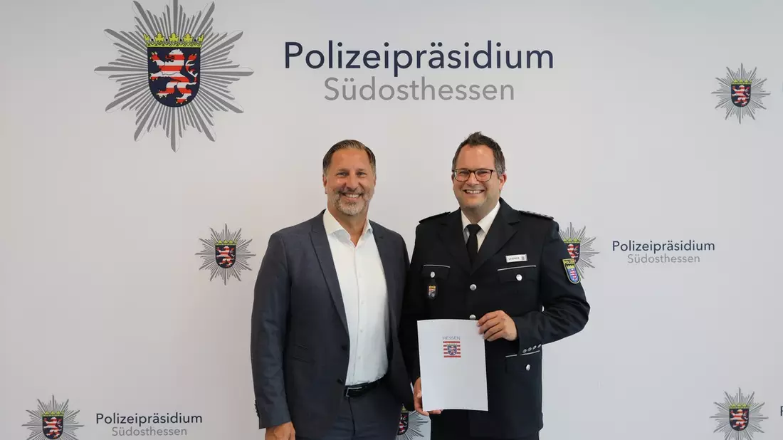 POL-OF: In eigener Sache: Christopher Leidner ist neuer Leiter der Presse- und Öffentlichkeitsarbeit beim Polizeipräsidium Südosthessen - Bild: presseportal.de