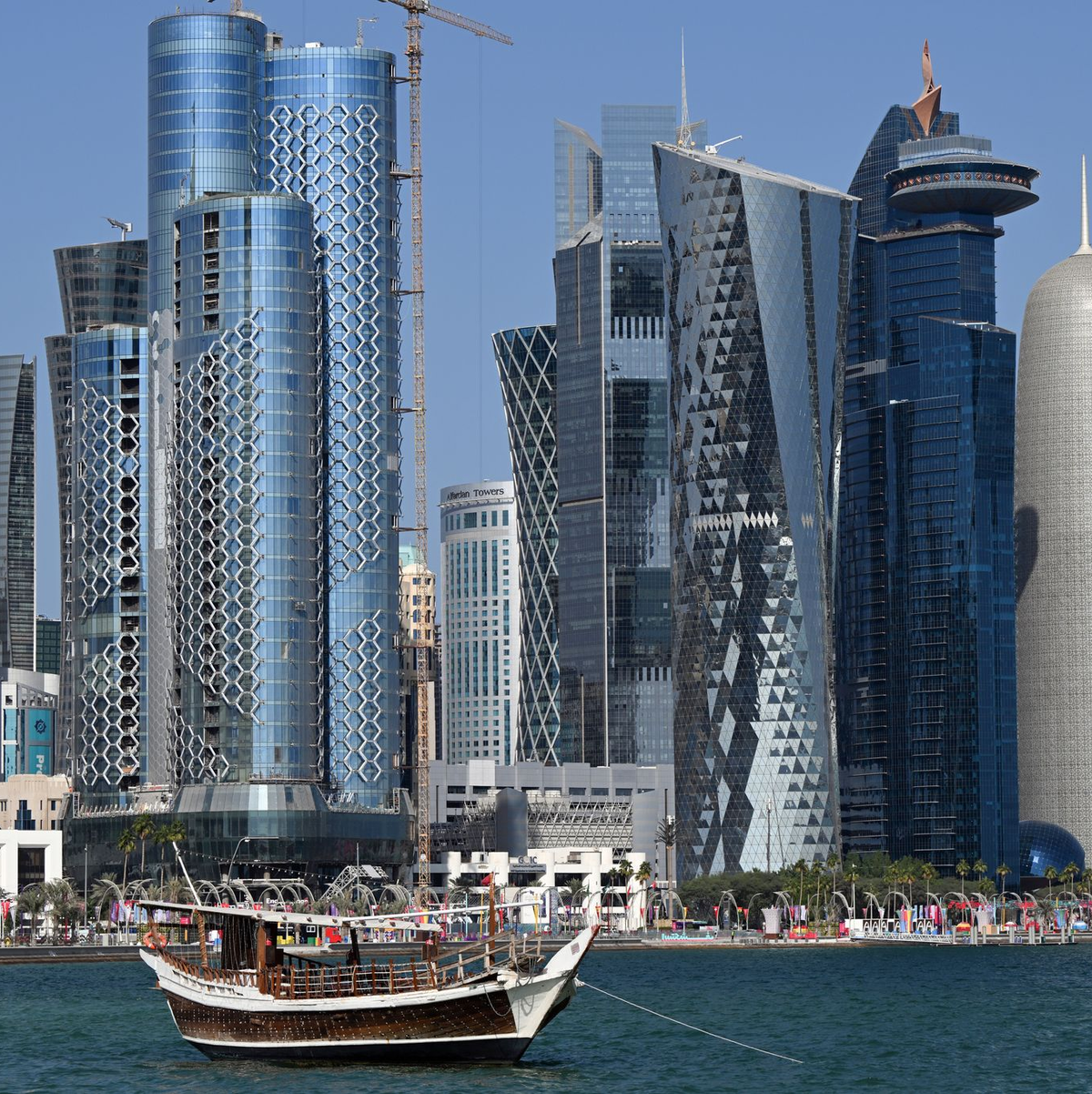 Doha: Schauplatz einer wohl entscheidenden Verhandlungsrunde im Gaza-Krieg. (Archivbild) - Foto: Federico Gambarini/dpa