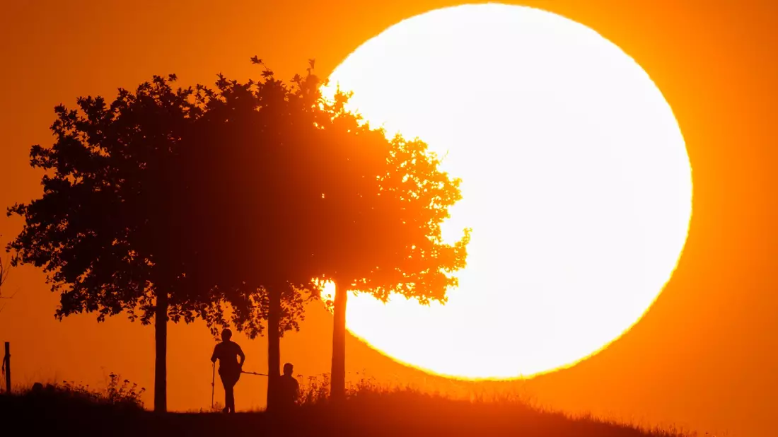 Die WMO berichtet gleich über mehrere Wärmerekorde. (Archivbild)  - Bild: Julian Stratenschulte/dpa