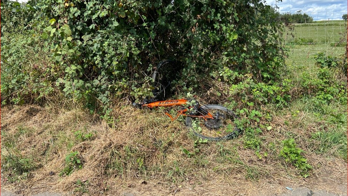 POL-PDLD: Radfahrer wird schwer verletzt - Dunkler Kastenwagen flüchtet Zeugen gesucht! - Foto: presseportal.de